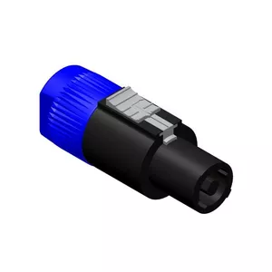 Procab 4-pin female speaker cable connector, 4-pin audio connector, model 1KPBU360