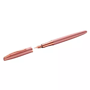 Перьевая ручка Pelikan Jazz Noble Elegance P36 — картриджная заправка, розовый, синяя чернила, 1 шт.