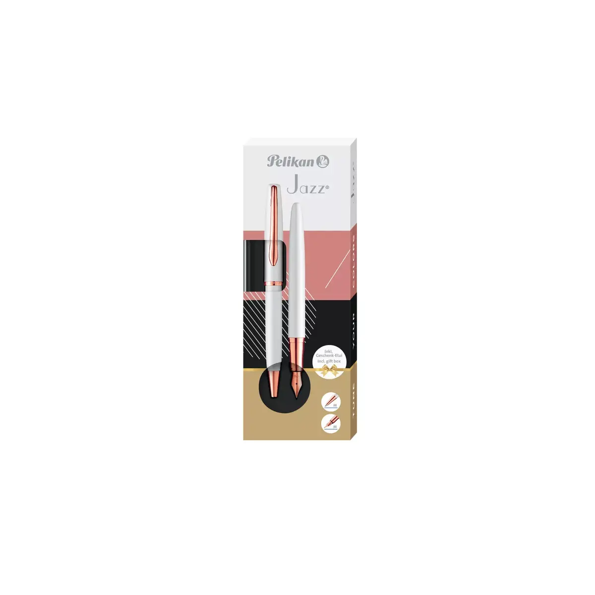 Šķidrās tintes pildspalva un Bumbiņas pildspalva Pelikan Jazz Noble Elegance Photo 9