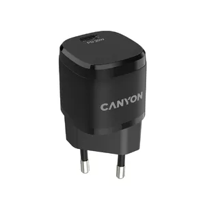 Mobilā ierīce lādētājs Canyon CNE-CHA20B05 Universāls Melns AC Iekštelpu 12V 3A