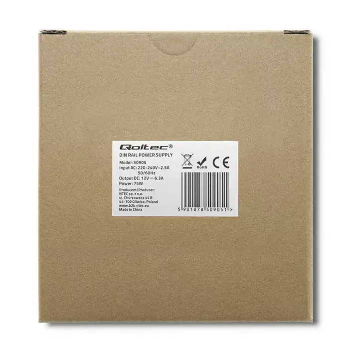 DIN-рейковый блок питания QOLTEC 50905 Photo 8