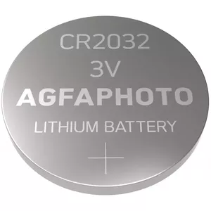 Single-use battery AgfaPhoto 150-803203 CR2032 Lithium 3.2mm height 20mm diameter