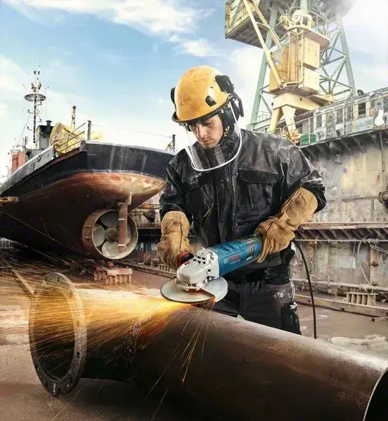 Угловая шлифовальная машина Bosch GWS 30-180 PB Photo 4