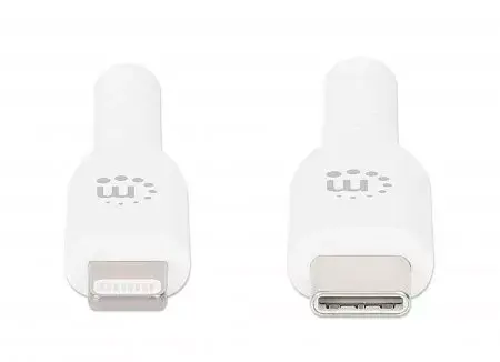 USB-C uz Lightning kabelis Manhattan 1m Photo 3