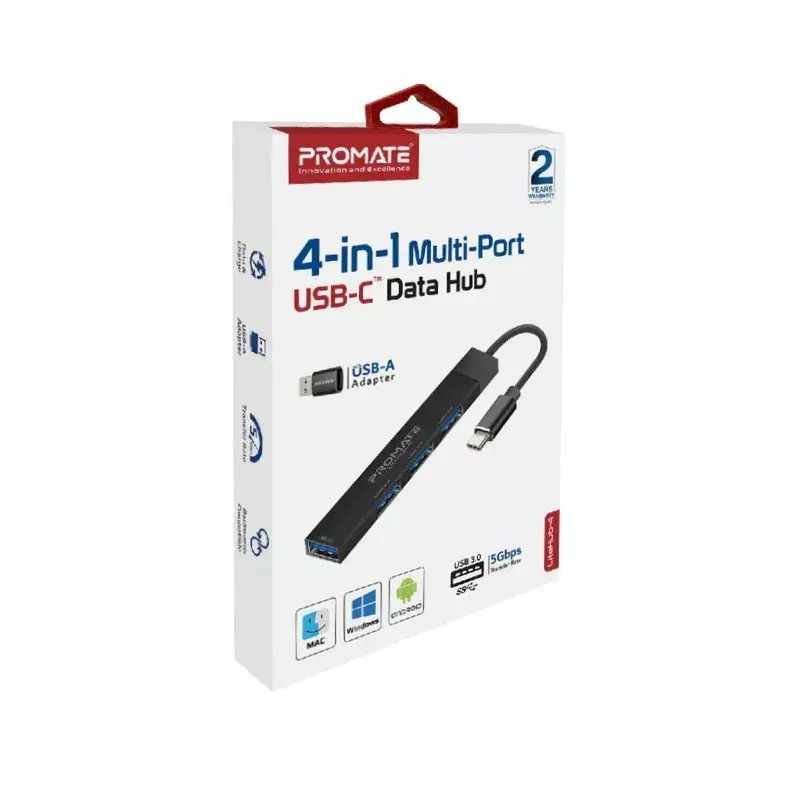 USB-C хаб Promate LiteHub-4 Photo 5