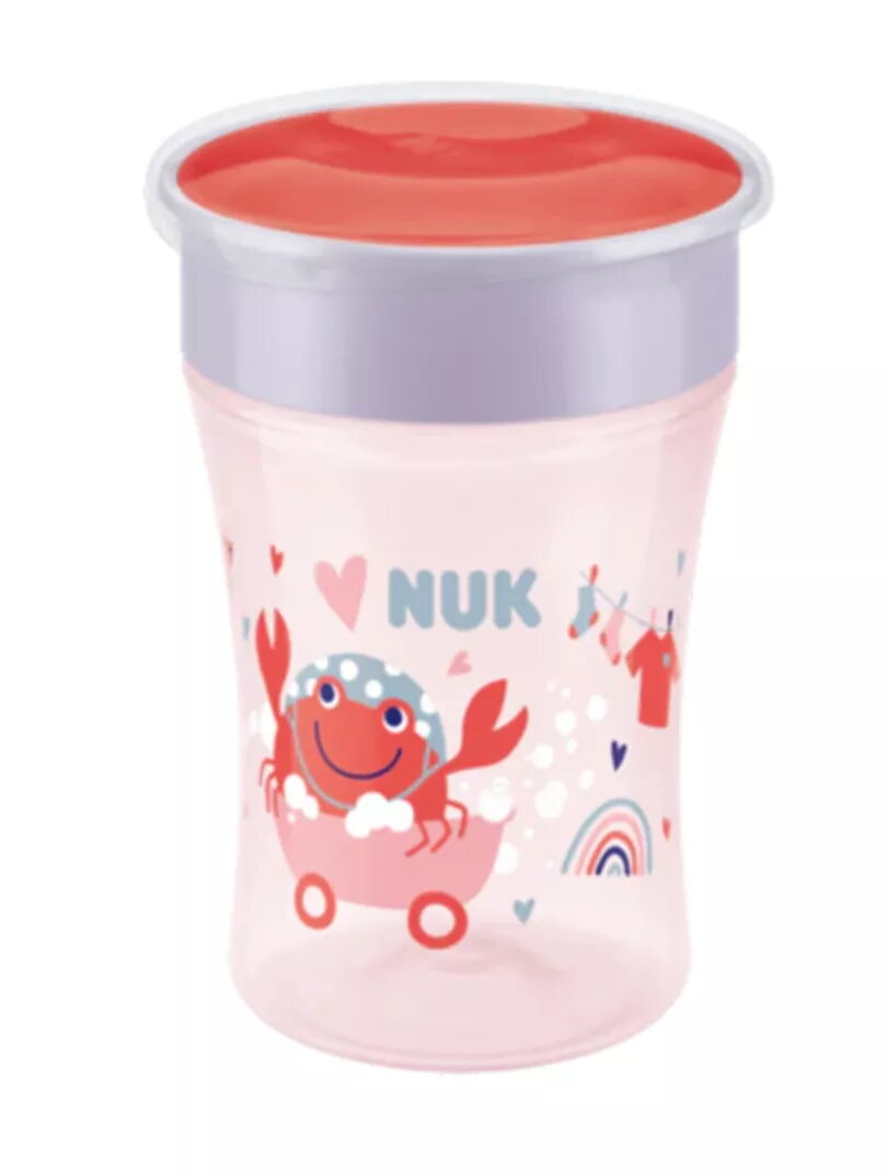Krūze NUK Magic 230ml Sarkana Viena