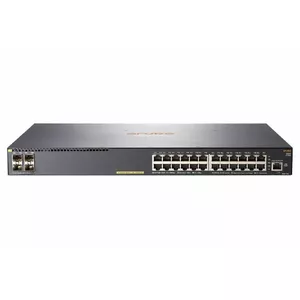 Коммутатор HP Enterprise Aruba 2540 24G PoE 4SFP — 24× гигабитных PoE порта, 4× SFP аплинка