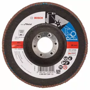 Cleaning disc Bosch 2 608 607 320 Flat centre for metal