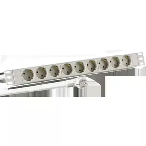 Удлинитель питания EFB Elektronik EK631DE.1GR — кабель 2 м, 9 CEE розеток, 16 A, для внутреннего помещения, чёрный