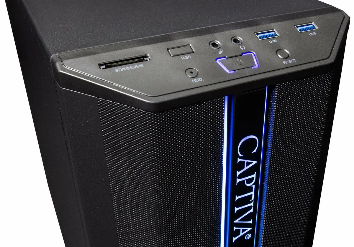 CAPTIVA Power Starter R69-322 dators ar Ryzen 5 un 32GB RAM Photo 4