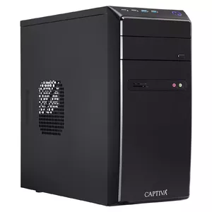 Captiva Power Starter R64-120 AMD Ryzen™ 5 5600G 16 GB DDR4-SDRAM 500 GB SSD Windows 11 Home PC Black