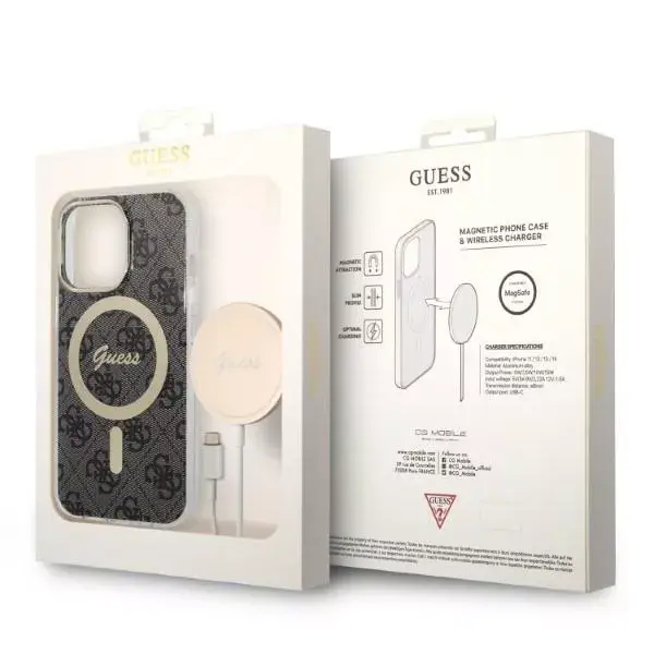 GUESS ciets MagSafe vāciņš iPhone 13 Pro Max GUBPP13XH4EACSK Photo 2