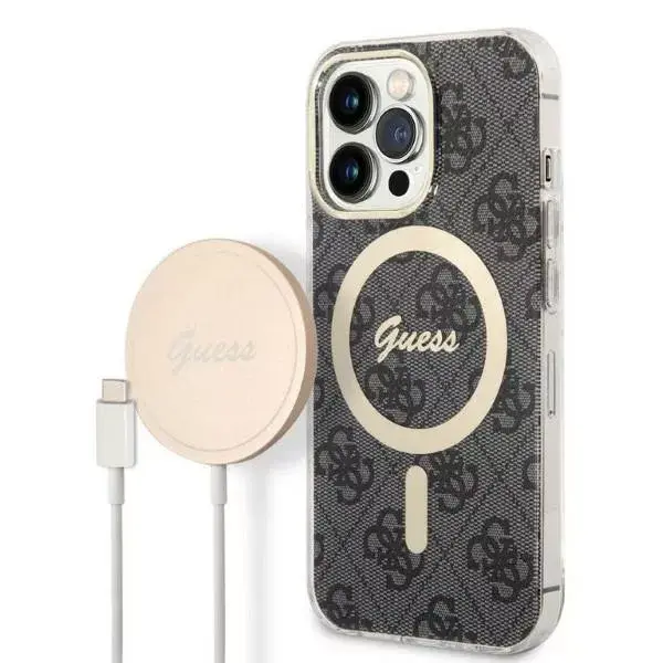 GUESS ciets MagSafe vāciņš iPhone 13 Pro Max GUBPP13XH4EACSK Photo 3