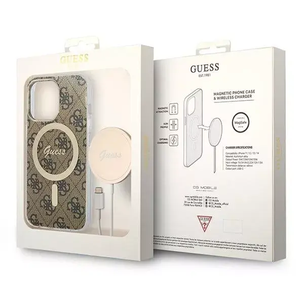 GUESS iPhone 13 Pro case — hard brown MagSafe Photo 5