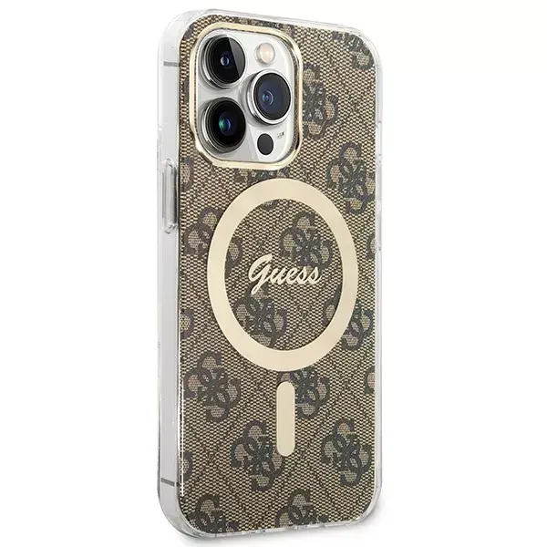 GUESS iPhone 13 Pro case — hard brown MagSafe Photo 6