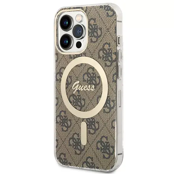 GUESS iPhone 13 Pro case — hard brown MagSafe Photo 10