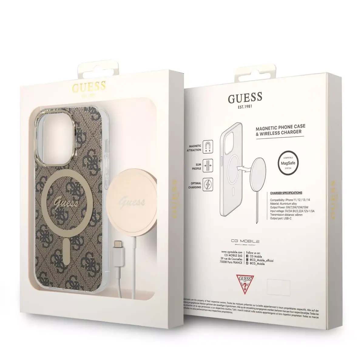 Чехол GUESS для iPhone 14 Pro 6.1" MagSafe Photo 8