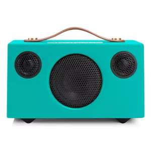 Stereo portable speaker audio pro T3+ — Aqua, 1.91 cm tweeter, 8.89 cm woofer, 60–20000 Hz, wireless, rectangular