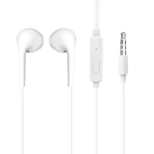 DUDAO Sluchawki douszne sluchawki mini jack X10S Headphones Wired In-ear Calls/Music/Sport/Everyday White