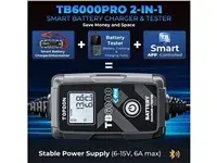 Akumulatoru lādētājs un testētājs Viking TOPDON TB6000Pro Photo 3