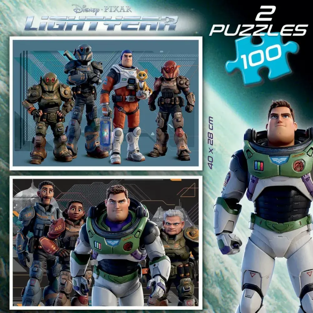Educa Puzzle 2 x 100 элементов Buzz Astral Photo 2