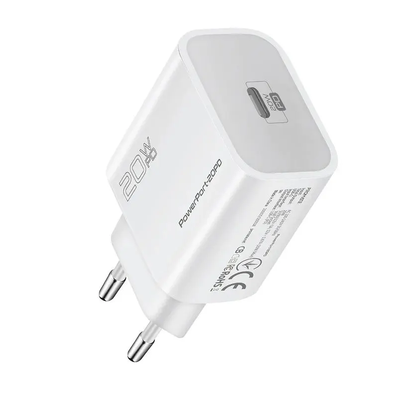 Strāvas adapteris Promate PowerPort-20PD Type‑C PD