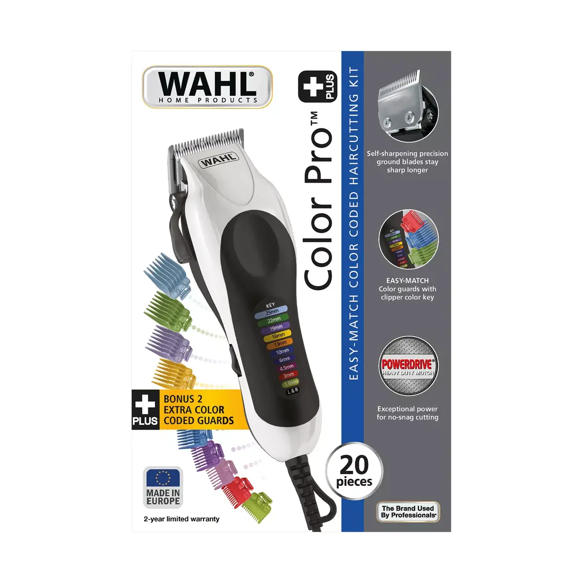 Машинка для стрижки Wahl Color Pro Plus Photo 3