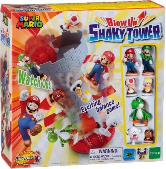 Epoch Super Mario Shaky Tower Board Game Photo 9