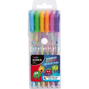 Gel pens Derform Długopisy żelowe zapachowe 6 colors, scented gel ink, set of 6