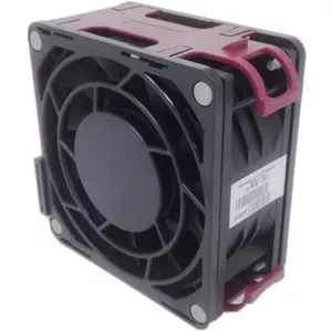 Ventilators HP 591208-001 Datora korpusa ventilators 9.2 cm Melns Sarkans