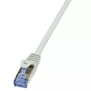 Networking Cable LogiLink 0.25m RJ-45 Cat6a Grey
