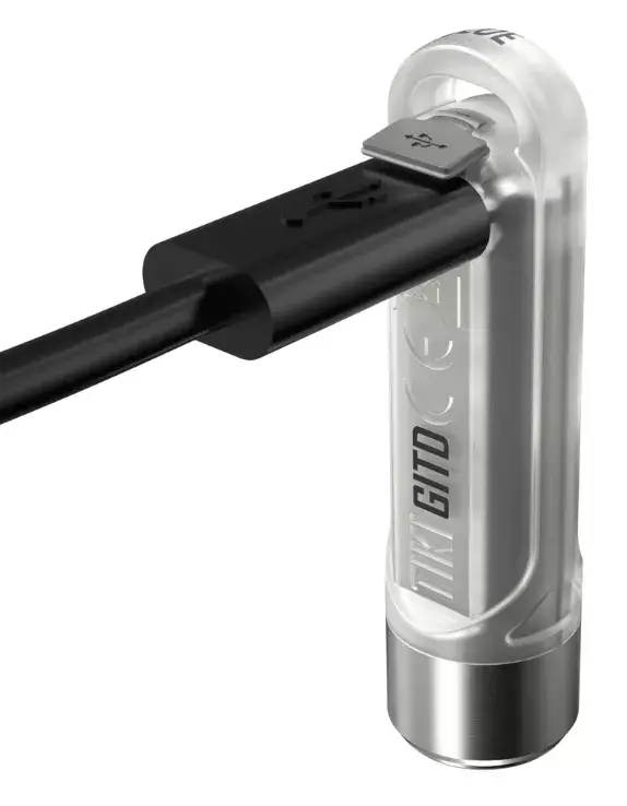 Брелок‑фонарь Nitecore TIKI GITD BLUE Photo 5