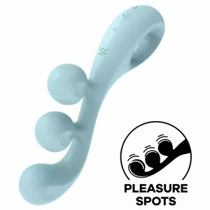 Вибратор Satisfyer Силикон Синий