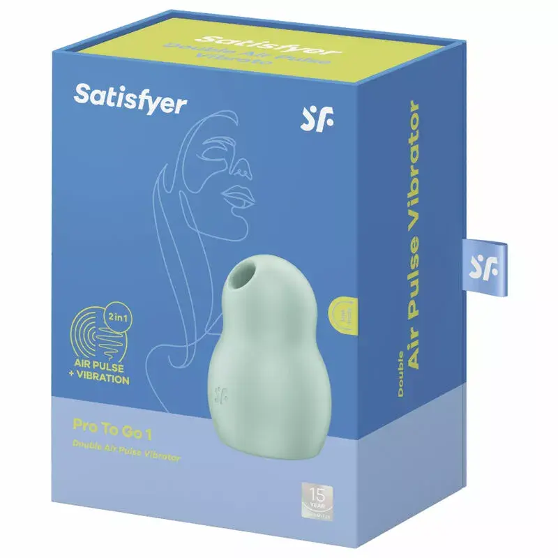 Satisfyer PRO TO GO 1 Double — Air Pulse Stimulator & Vibrator Photo 4