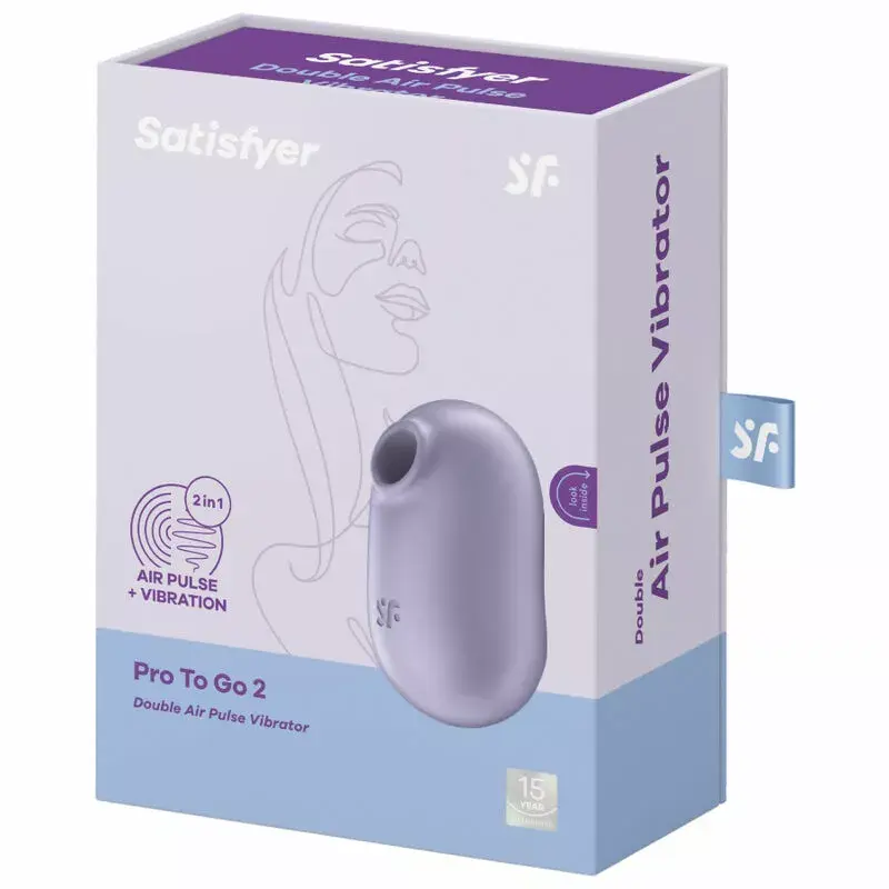 Satisfyer Pro To Go 2 Double — Air Pulse Stimulator & Vibrator Photo 5