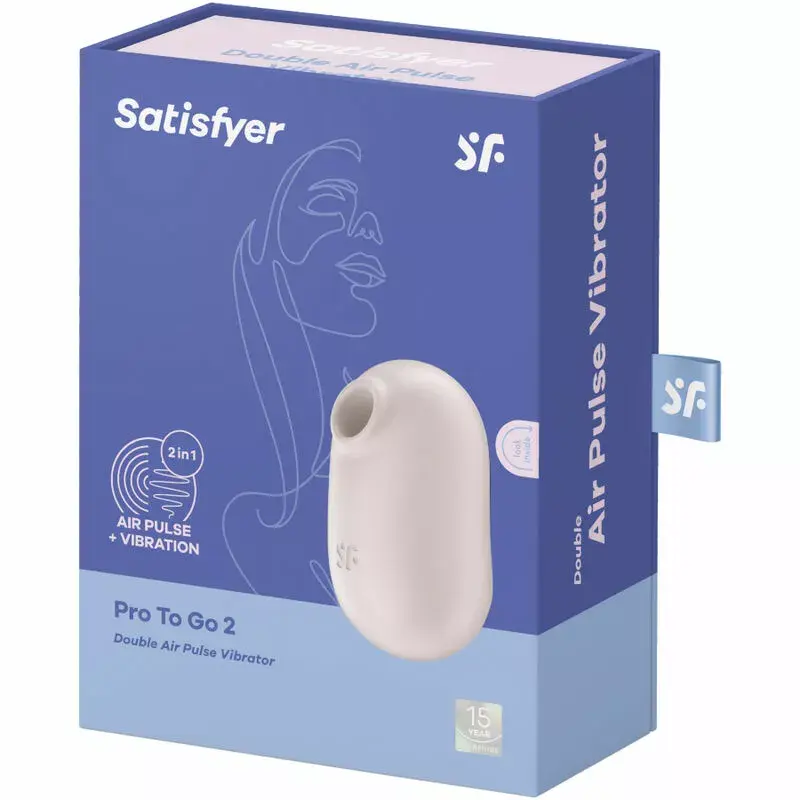Satisfyer Pro To Go 2 gaisa impulsa stimulators un vibrators Photo 5