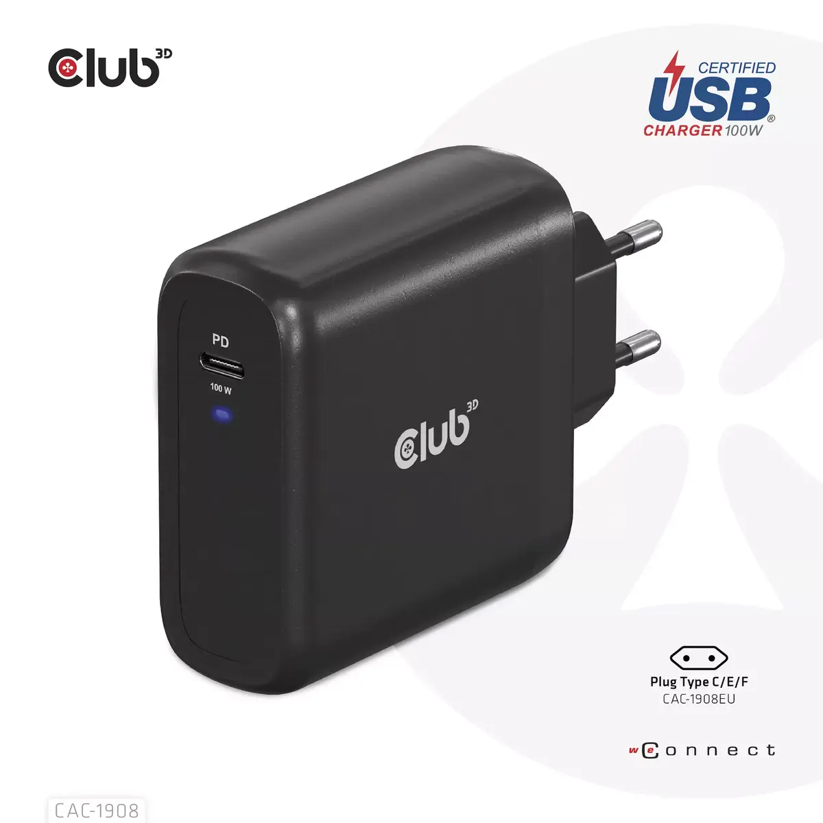 Travel Charger CLUB3D CAC-1908EU Photo 9