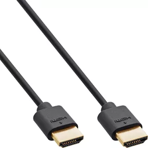 InLine 17933S HDMI kabelis 0,3 m HDMI Type A (Standard) Melns