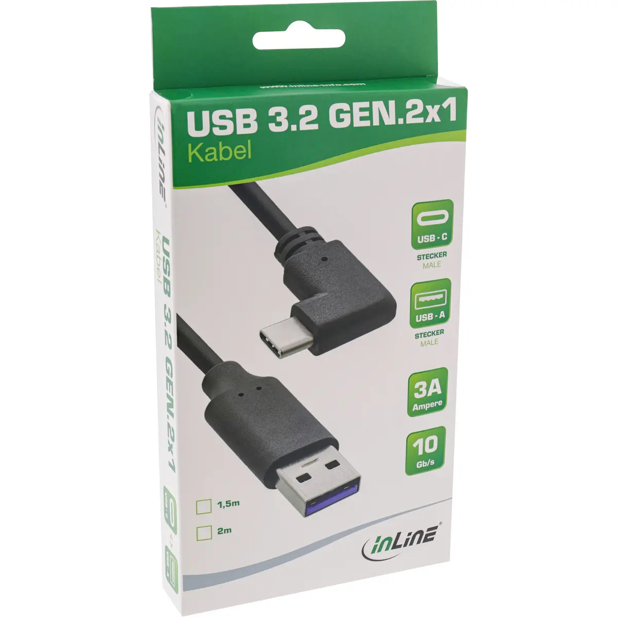 Кабель InLine USB 3.2 35712W Photo 2