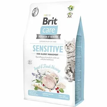 Sausais kaķu barības Brit Sensitive Adult