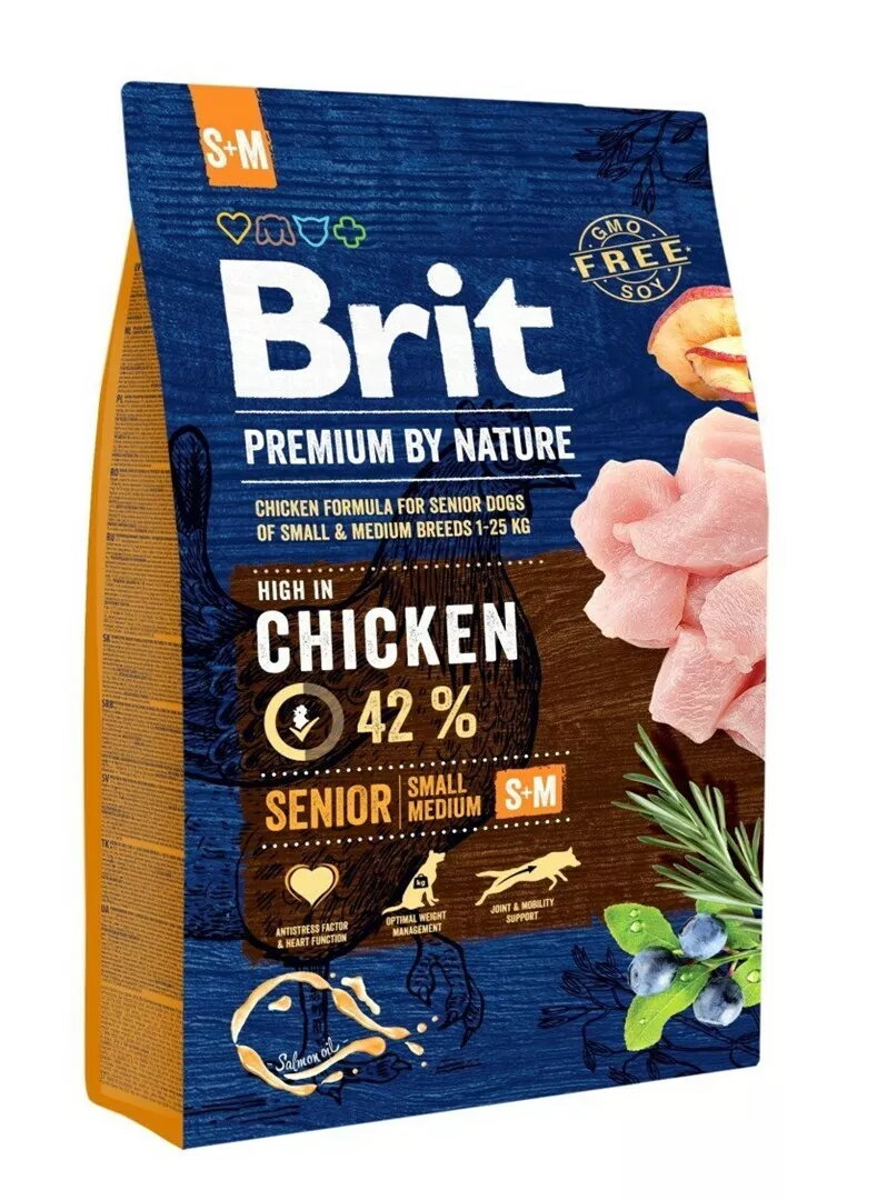 Sausais suņu barības Brit Premium By