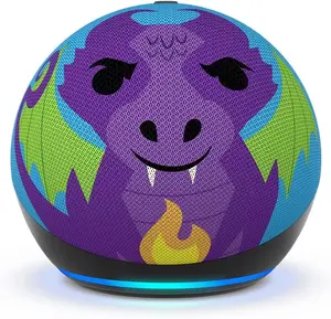 Smart Speaker Amazon Echo Dot Kids (5.Gen), Multicolour