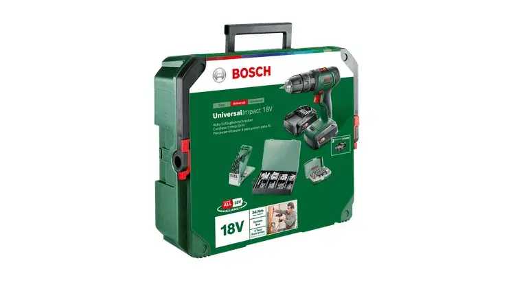 Pistoles tipa urbjmašīna Bosch Universal Impact 18V 06039D4108 Photo 4