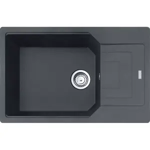 Franke Urban UBG 611-78XL Granite Kitchen Sink, Onyx
