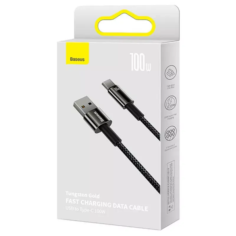 Baseus TngstnGld USB-C–USB-C 100W 1,0 m Photo 8