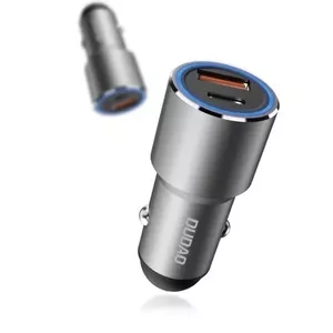 DUDAO R4PQ Car Charger 22.5W Universāls Pelēks Cigāru šķiltavas Ātrā uzlāde Auto