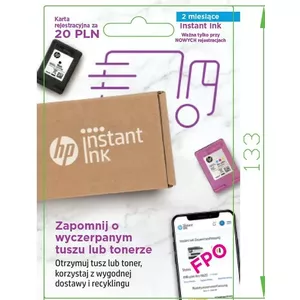 Карта предоплаты Instant Ink PL 2MO Enrollment Card L0U21AE