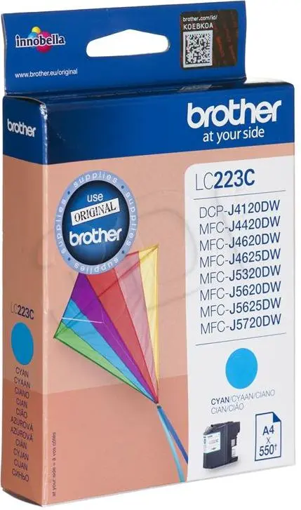 Ink Cartridge Brother LC-223C Cyan Photo 4