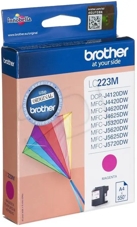 Ink Cartridge Brother LC-223M Magenta Photo 3