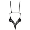 kissable Body Lace Kissable L/XL черное боди Photo 5